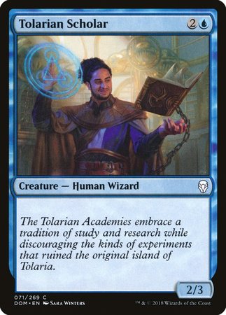 Tolarian Scholar [Dominaria] | Cracking-Singles