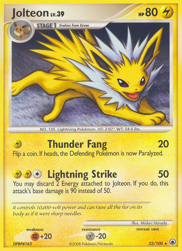 Jolteon (23/100) [Diamond & Pearl: Majestic Dawn] | Cracking-Singles