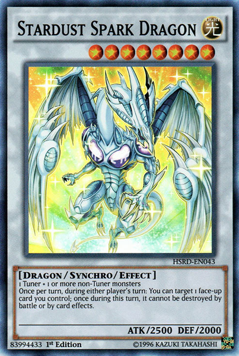 Stardust Spark Dragon [HSRD-EN043] Super Rare | Cracking-Singles