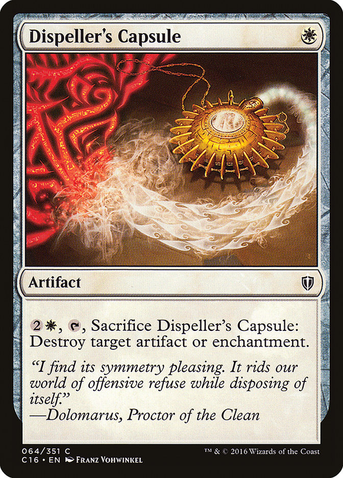 Dispeller's Capsule [Commander 2016] | Cracking-Singles