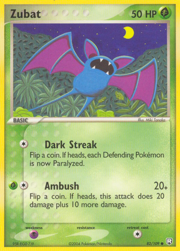 Zubat (82/109) [EX: Team Rocket Returns] | Cracking-Singles