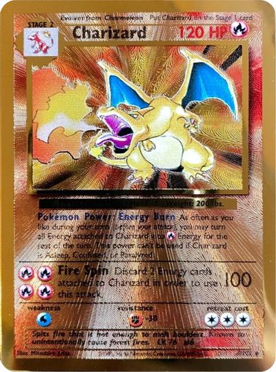 Charizard (4/102) (Celebrations Metal Card) [Celebrations: 25th Anniversary] | Cracking-Singles