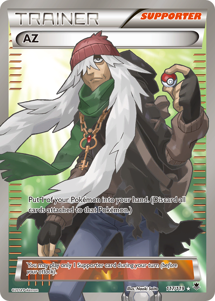 AZ (117/119) [XY: Phantom Forces] | Cracking-Singles