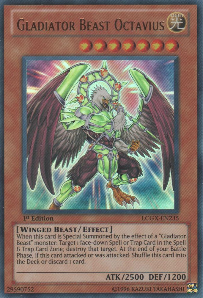 Gladiator Beast Octavius [LCGX-EN235] Ultra Rare | Cracking-Singles