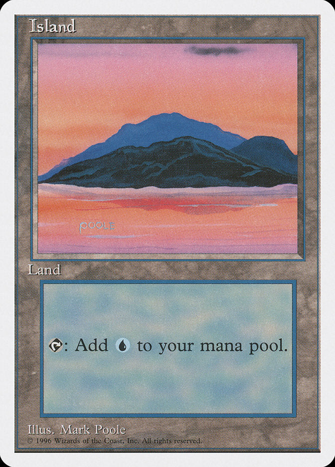 Island (Signature on Bottom Left) [Introductory Two-Player Set] | Cracking-Singles