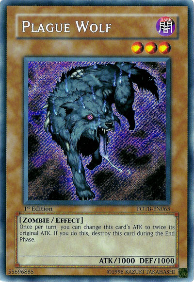 Plague Wolf [FOTB-EN065] Secret Rare | Cracking-Singles