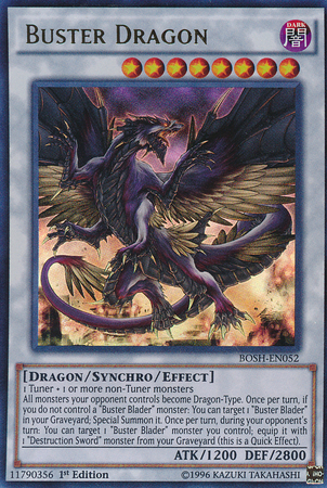 Buster Dragon [BOSH-EN052] Ultra Rare | Cracking-Singles