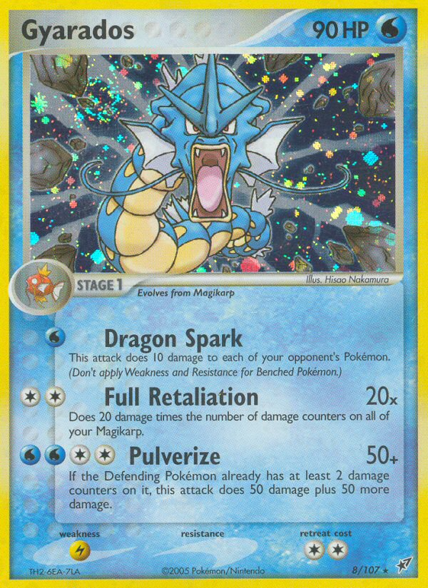 Gyarados (8/107) [EX: Deoxys] | Cracking-Singles