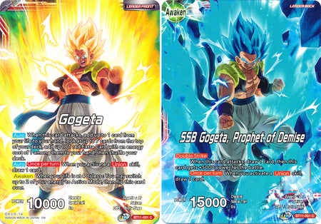 Gogeta // SSB Gogeta, Prophet of Demise [BT11-001] | Cracking-Singles