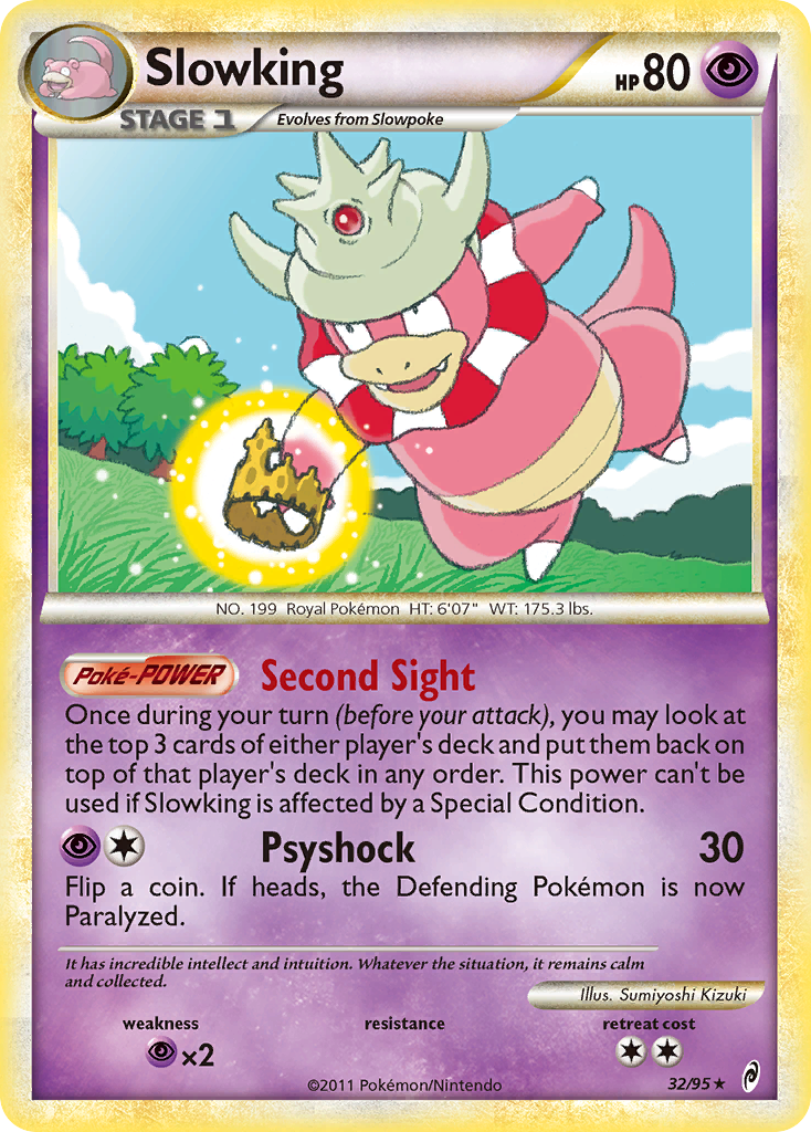 Slowking (32/95) [HeartGold & SoulSilver: Call of Legends] | Cracking-Singles