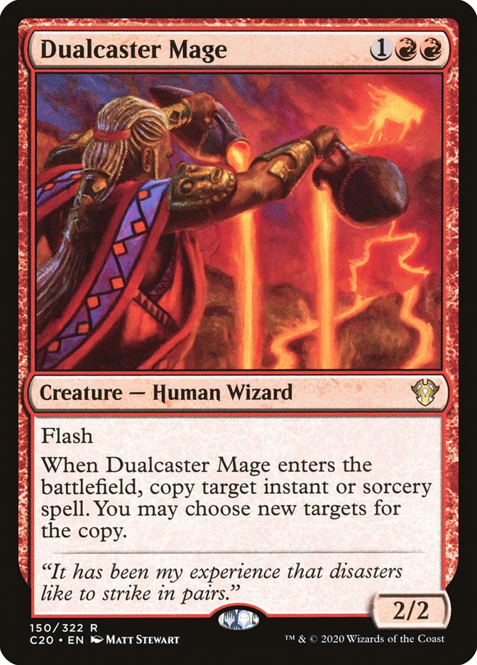 Dualcaster Mage [Commander 2020] | Cracking-Singles