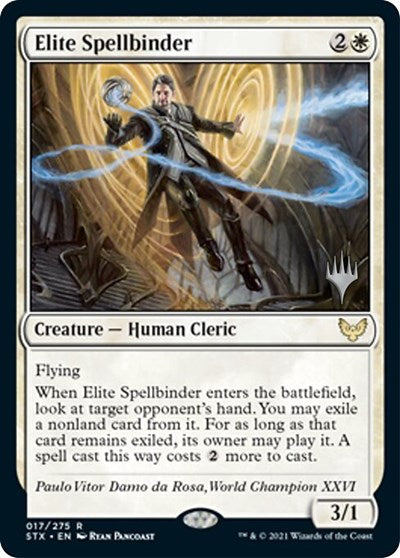 Elite Spellbinder (Promo Pack) [Strixhaven: School of Mages Promos] | Cracking-Singles