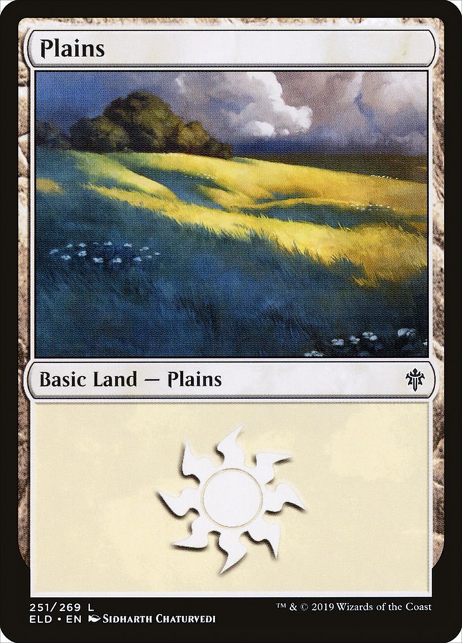 Plains (251) [Throne of Eldraine] | Cracking-Singles