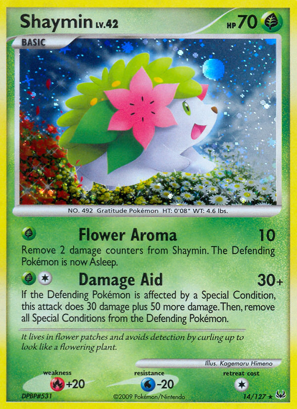 Shaymin (14/127) [Platinum: Base Set] | Cracking-Singles