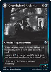 Overwhelmed Archivist // Archive Haunt [Innistrad: Double Feature] | Cracking-Singles