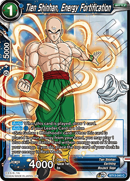 Tien Shinhan, Energy Fortification (Common) [BT13-045] | Cracking-Singles