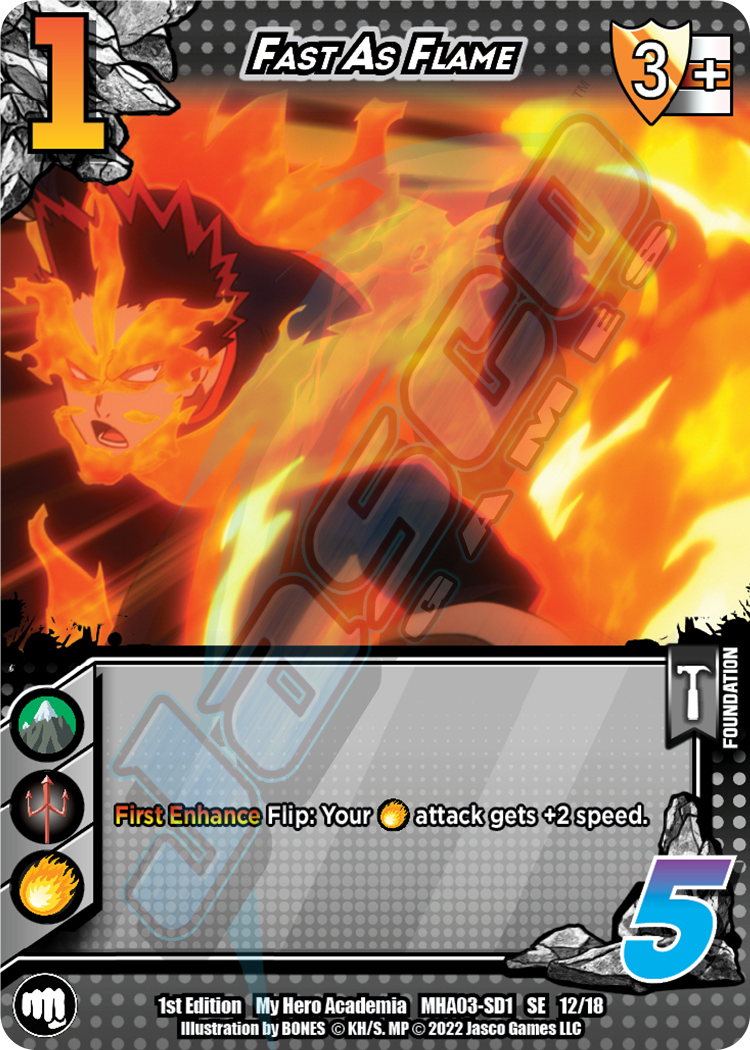 Fast as Flame [Endeavor Clash Deck] | Cracking-Singles