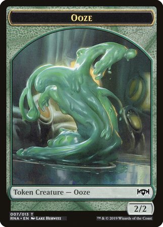 Ooze Token [Ravnica Allegiance Tokens] | Cracking-Singles