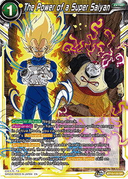 The Power of a Super Saiyan [BT13-120] | Cracking-Singles