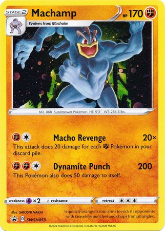 Machamp (SWSH053) [Sword & Shield: Black Star Promos] | Cracking-Singles