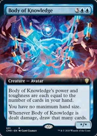 Body of Knowledge (Extended Art) [Commander Legends] | Cracking-Singles