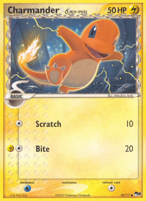 Charmander (10/17) (Delta Species) [POP Series 5] | Cracking-Singles