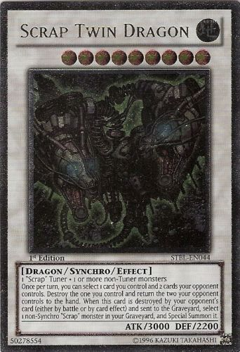 Scrap Twin Dragon [STBL-EN044] Ultimate Rare | Cracking-Singles