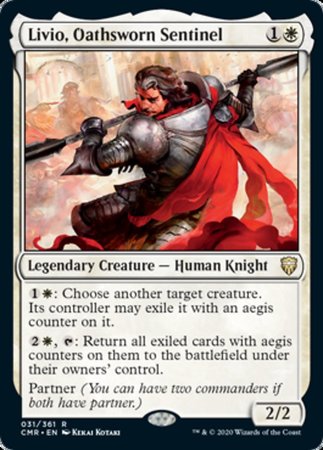 Livio, Oathsworn Sentinel [Commander Legends] | Cracking-Singles