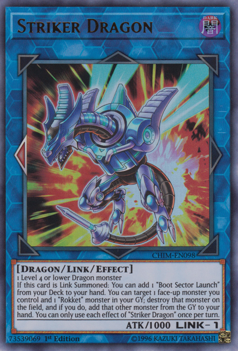 Striker Dragon [CHIM-EN098] Ultra Rare | Cracking-Singles