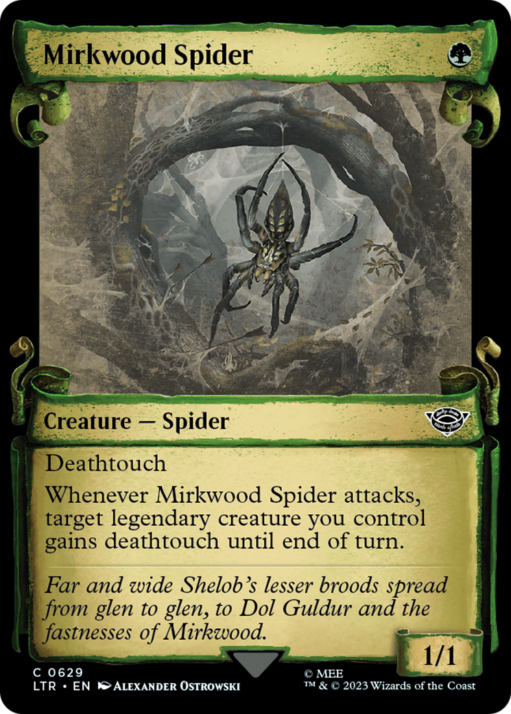 Mirkwood Spider [The Lord of the Rings: Tales of Middle-Earth Showcase Scrolls] | Cracking-Singles