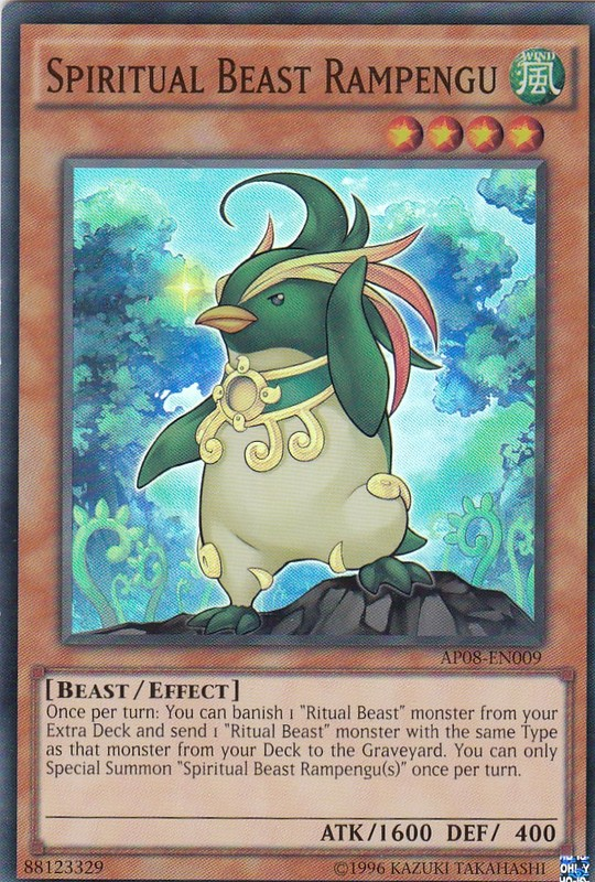 Spiritual Beast Rampengu [AP08-EN009] Super Rare | Cracking-Singles