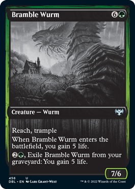 Bramble Wurm [Innistrad: Double Feature] | Cracking-Singles