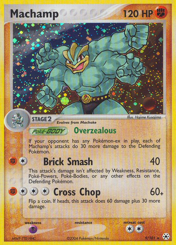 Machamp (9/101) [EX: Hidden Legends] | Cracking-Singles