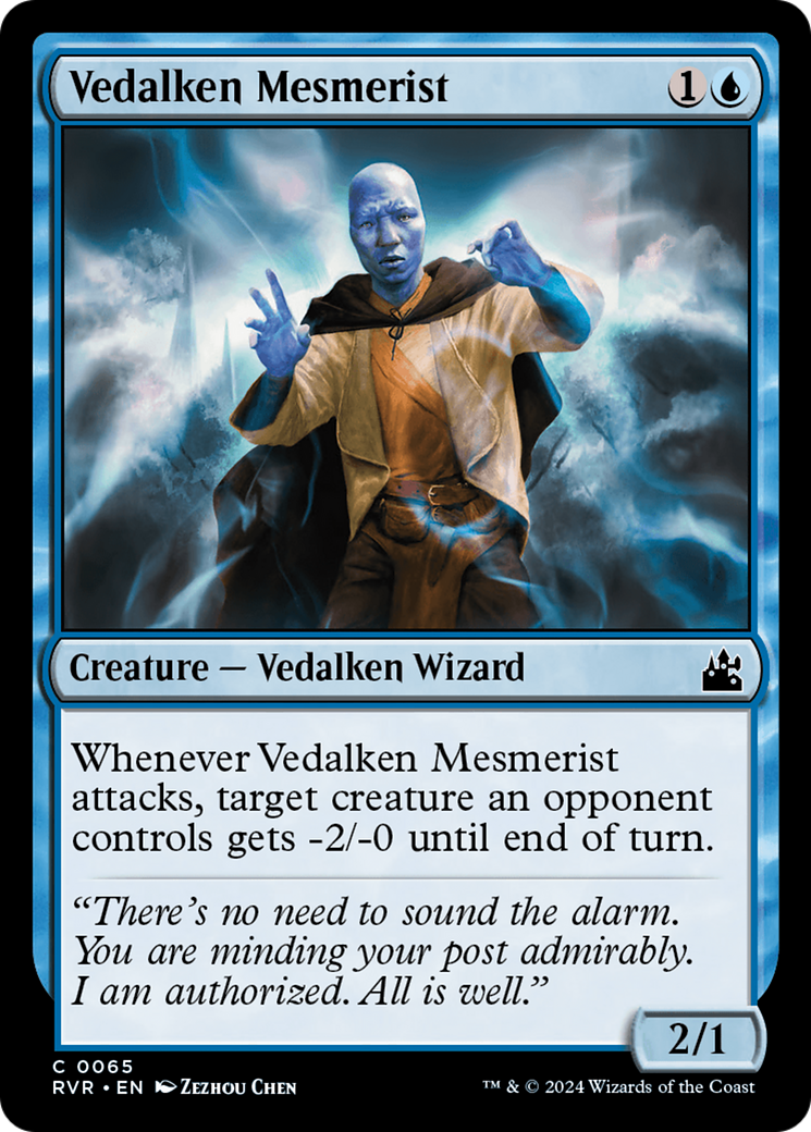 Vedalken Mesmerist [Ravnica Remastered] | Cracking-Singles