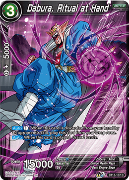 Dabura, Ritual at Hand (Common) [BT13-137] | Cracking-Singles