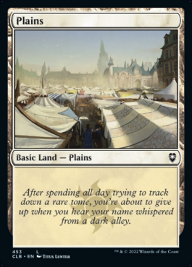 Plains (453) [Commander Legends: Battle for Baldur's Gate] | Cracking-Singles