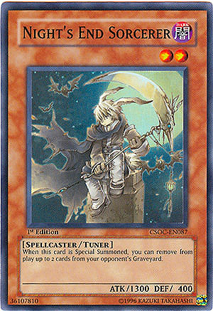 Night's End Sorcerer [CSOC-EN087] Super Rare | Cracking-Singles