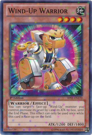 Wind-Up Warrior [BP01-EN170] Starfoil Rare | Cracking-Singles