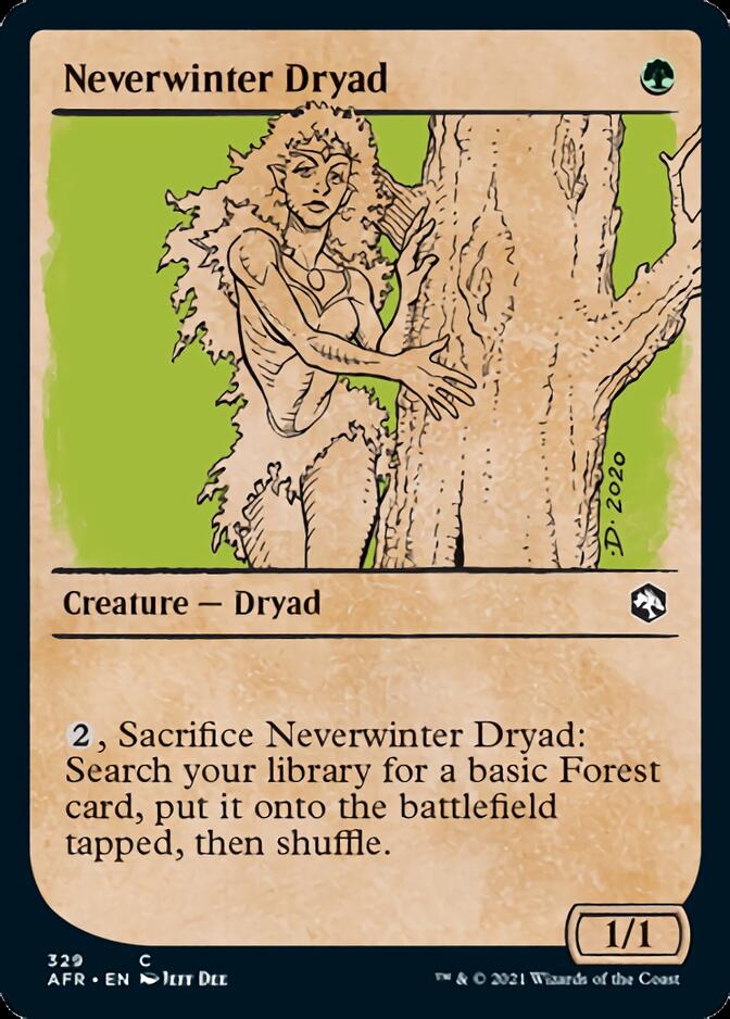 Neverwinter Dryad (Showcase) [Dungeons & Dragons: Adventures in the Forgotten Realms] | Cracking-Singles