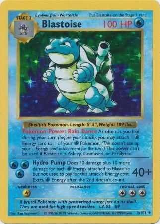 Blastoise (2/102) [Base Set Shadowless Unlimited] | Cracking-Singles