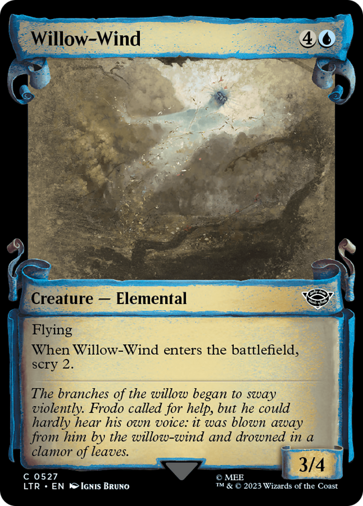 Willow-Wind [The Lord of the Rings: Tales of Middle-Earth Showcase Scrolls] | Cracking-Singles