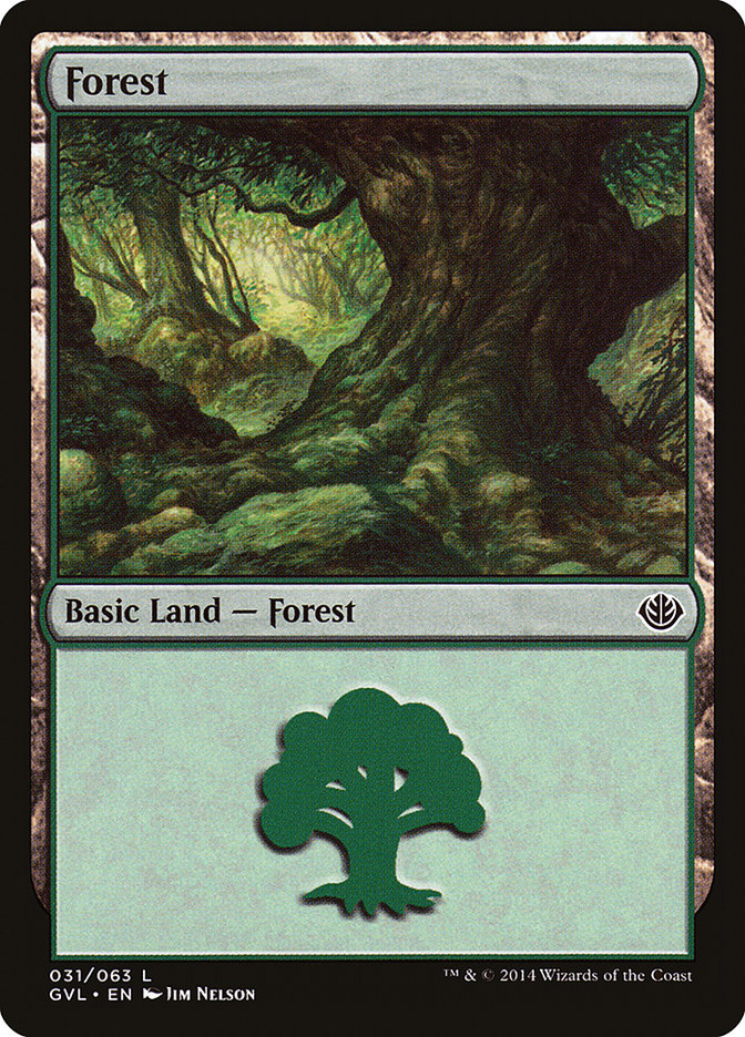 Forest (31) (Garruk vs. Liliana) [Duel Decks Anthology] | Cracking-Singles