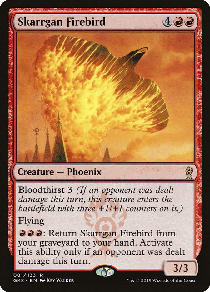 Skarrgan Firebird [Ravnica Allegiance Guild Kit] | Cracking-Singles