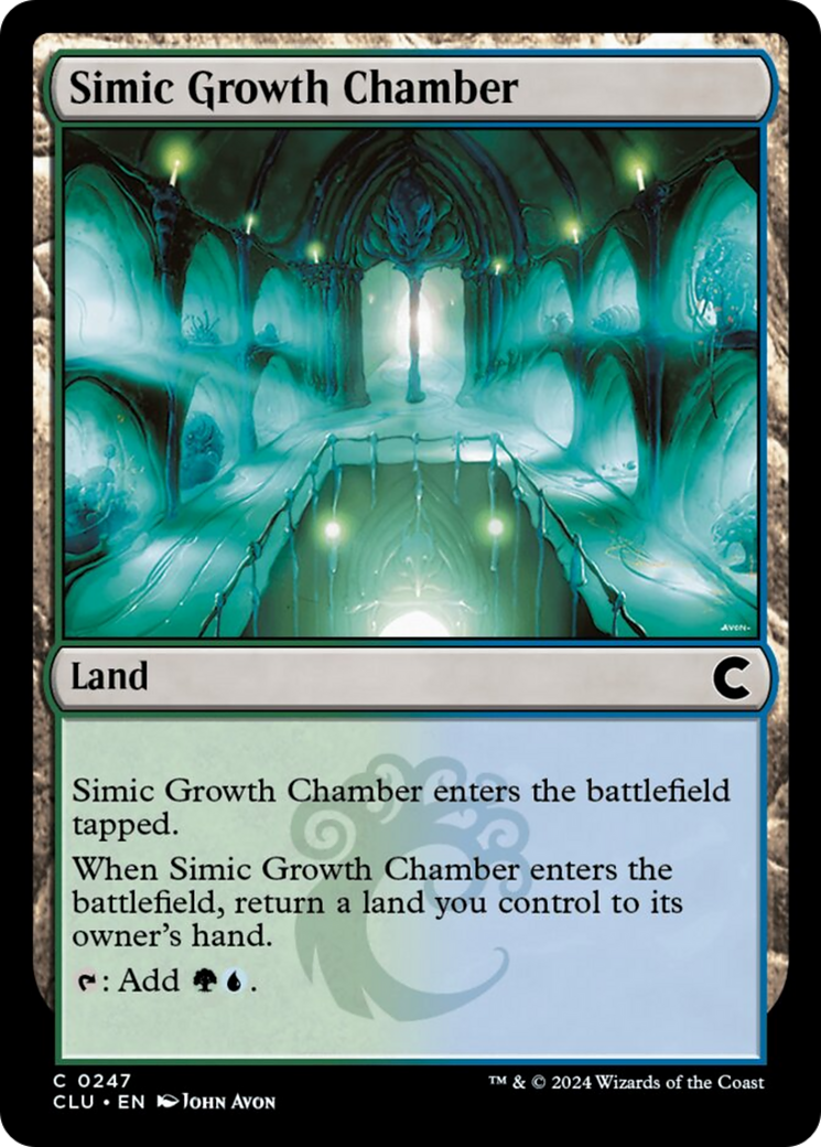 Simic Growth Chamber [Ravnica: Clue Edition] | Cracking-Singles