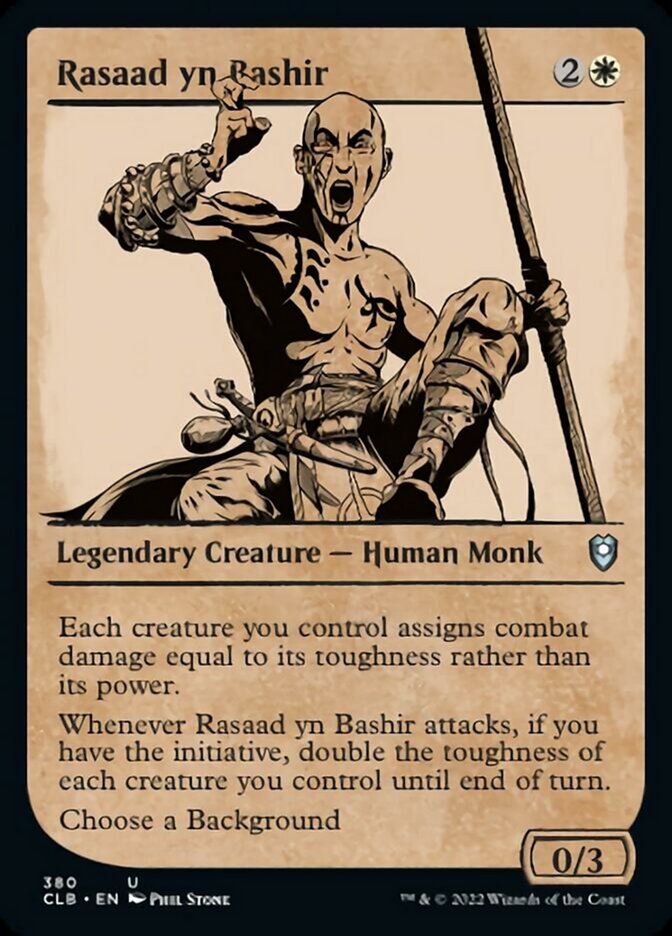 Rasaad yn Bashir (Showcase) [Commander Legends: Battle for Baldur's Gate] | Cracking-Singles