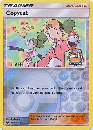 Copycat (127/168) (Regional Championship Promo Staff) [Sun & Moon: Celestial Storm] | Cracking-Singles