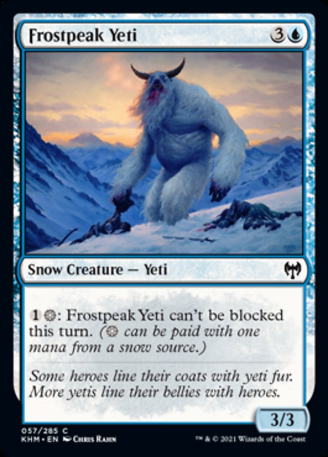 Frostpeak Yeti [Kaldheim] | Cracking-Singles