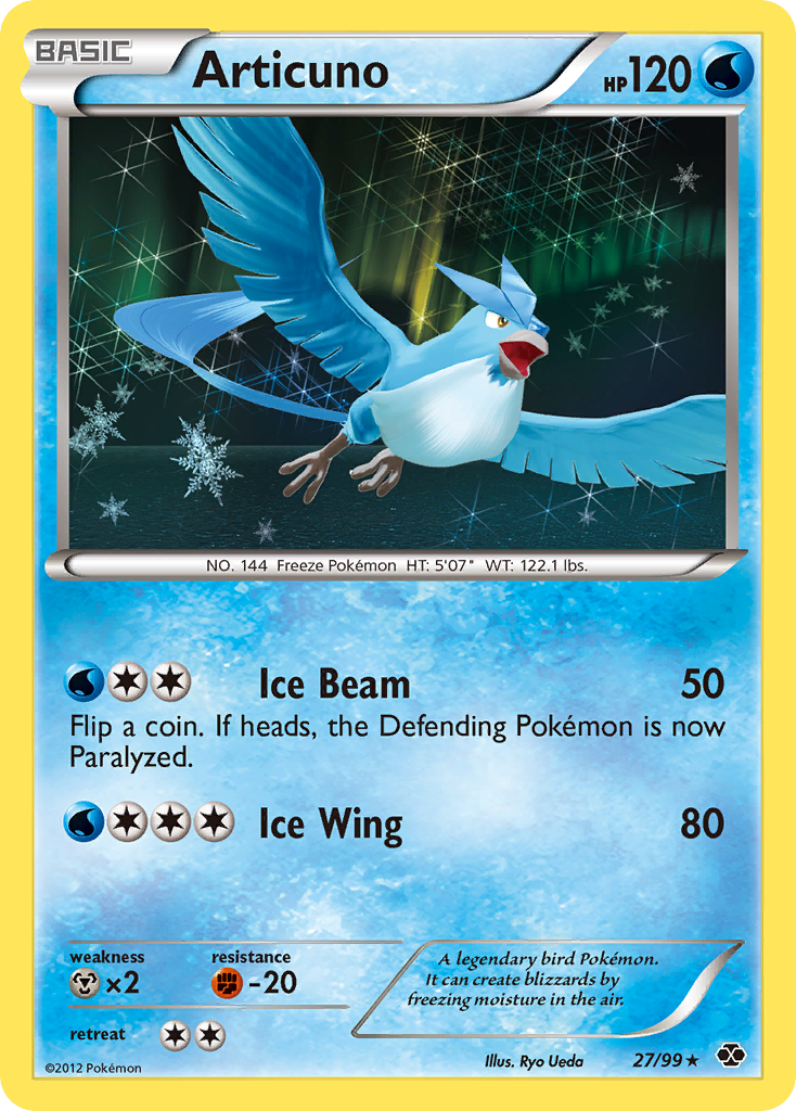 Articuno (27/99) [Black & White: Next Destinies] | Cracking-Singles