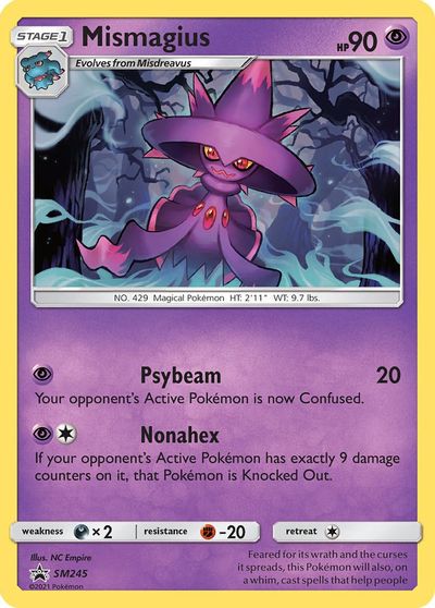 Mismagius (SM245) [Sun & Moon: Black Star Promos] | Cracking-Singles