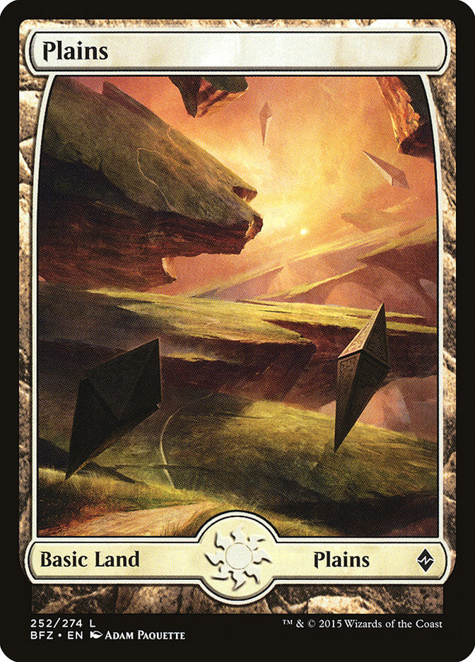 Plains (252) [Battle for Zendikar] | Cracking-Singles